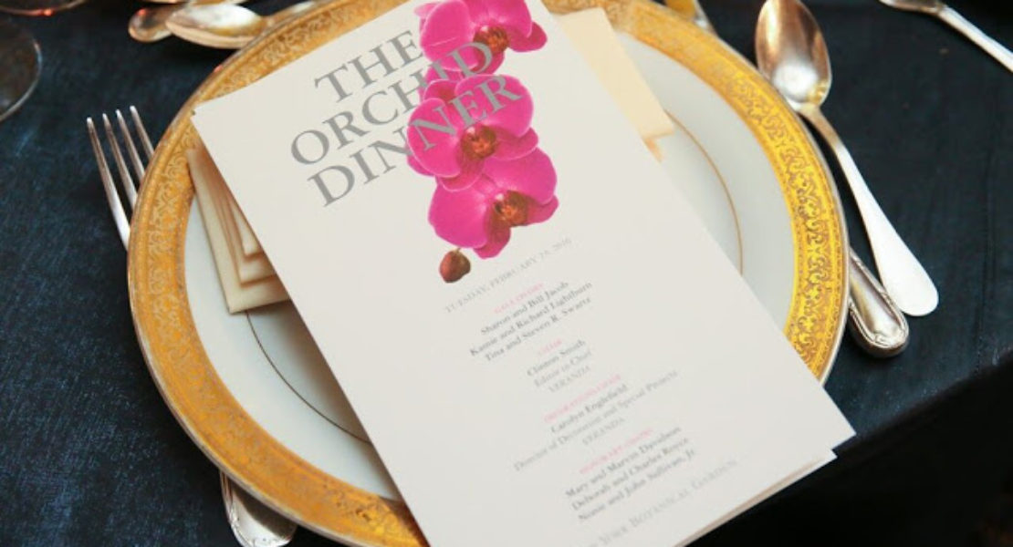 LEGENDARY ORCHID DINNER @ THE PLAZA HOTEL