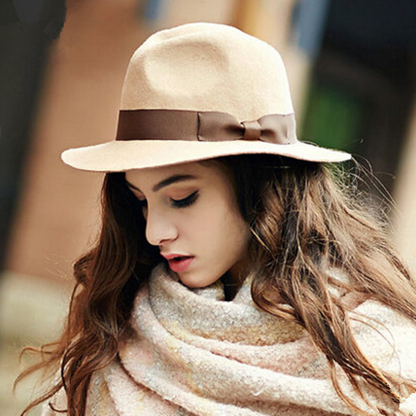 2015-fashion-bow-fedora-hat-women-wool-felt-hats20937