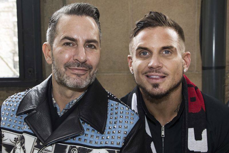 Fashion designer Marc Jacobs weds Char Defrancesco