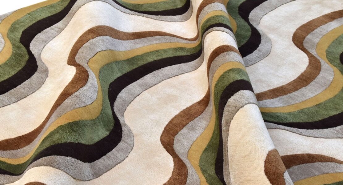 SASHA BIKOFF x RUG ART resplendent rug collection launch