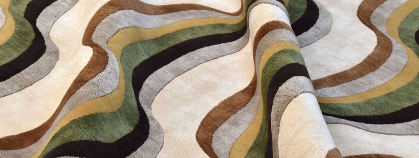 SASHA BIKOFF x RUG ART resplendent rug collection launch